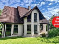 HORN IMMOBILIEN ++ Neubrandenburg Broda, schönes Einfamilienhaus mit Kamin, Empore und 2 Terrassen - Neubrandenburg
