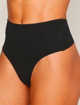LASCANA High-Waist-String (2er-Pack) aus weicher und hoch elastischer Microfaser