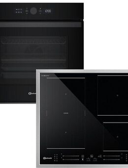 BAUKNECHT Backofen-Set BAKO 940 Airfry Flex, mit Teilauszug, AirFry-Funktion – die gesündere Alternative zur Fritteuse