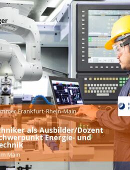 Elektrotechniker als Ausbilder/Dozent (m/w/d) Schwerpunkt Energie- und Gebäudetechnik - Frankfurt (Main)