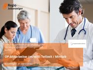 OP-Mitarbeiter (m/w/d) Teilzeit / Minijob - Dillingen (Donau)