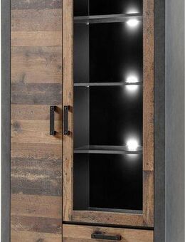 Home affaire Vitrine BROOKLYN Höhe ca. 200 cm