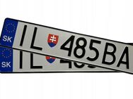 Autokennzeichen KFZ Kennzeichen für Sammler oder Showzwecke original geprägt Slowakei - Wuppertal