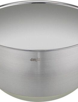 Emsa Rührschüssel Emsa K32720 Prep&Bake 20 cm, Edelstahl, (1-tlg), rutschfester Boden, Ausgießlippe für präzises Ausgießen