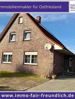 Gepflegtes Einfamilienhaus mit Kaminofen, großem Grundstück und Doppelgarage in Aurich Egels - Aurich