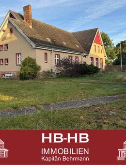 Historisches Schulgebäude auf großem Grundstück! - Bartow