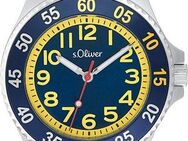 s.Oliver Quarzuhr 2033506, Armbanduhr, Kinderuhr, analog, Silikonarmband, Geschenkidee