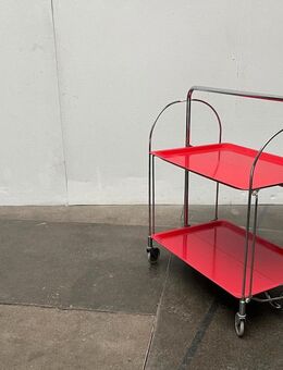 Dinett Servierwagen Side Table Trolley Mid Century Space Age 60er 70er - Hamburg Hamburg-Nord