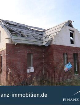 Handwerker aufgepasst! Rohbau in optimaler Deichlage wartet auf Fertigstellung! #128 - Dornum