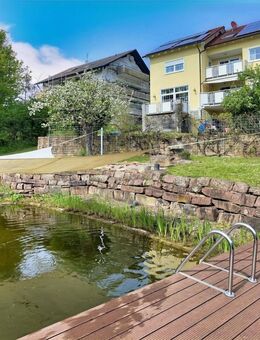 Familienparadies mit Weitblick, Teich & viel Platz zum Leben - Bad Bocklet