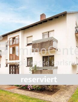 Ruhiges Wohnen mit Charme - 4-Zimmer-Wohnung in grüner Lage - Karlsruhe