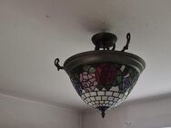 ~ Vintage Tiffany-Stil Deckenleuchte – Hängelampe aus Buntglas Lampe Leuchte - Überlingen Zentrum