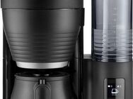 Melitta Kaffeemaschine mit Mahlwerk AromaFresh Therm Pro X 1030-12 schwarz-silber, 1l Kaffeekanne, Papierfilter 1x4