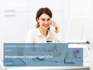 Management Support Specialist - Köln