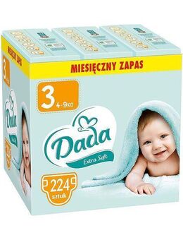 Extra Soft 3 Midi Windeln, 224 Stück, mit Zusatz von Aloe-Extrakt 4-9kg - Wuppertal
