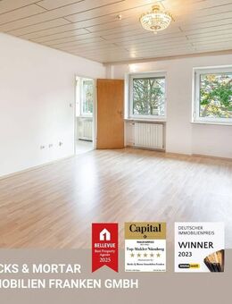 Kompakte 1-Zimmer-Wohnung in ruhiger Lage von Nürnberg-Zerzabelshof - Nürnberg