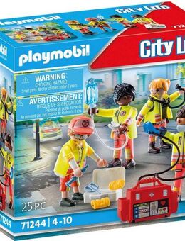 Playmobil® Rettungsteam (71244), My City Life Konstruktions-Spielset, Made in Europe