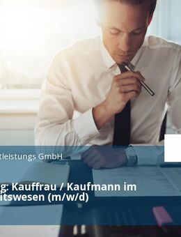 Ausbildung: Kauffrau / Kaufmann im Gesundheitswesen (m/w/d) - Berlin
