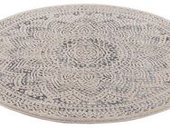 Carpet City Teppich Art 1652, rund, Höhe: 7 mm, Kurzflor, Ornamenten-Muster, Boho & Mandala Stil