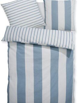 Home affaire Bettwäsche Sari, Seersucker, 2 teilig, in verschiedenen Qualitäten, maritime Bettwäsche mit Streifen