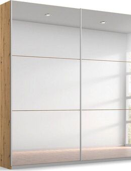 rauch Schwebetürenschrank Kleiderschrank Schrank Garderobe REFLECT inkl. praktischer Innenausstattung mit 2 Stoffboxen MADE IN GERMANY