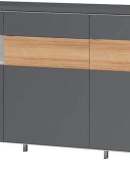 Places of Style Sideboard Onyx, Kommode mit Soft-Close-Funktion, Breite 167,5 cm