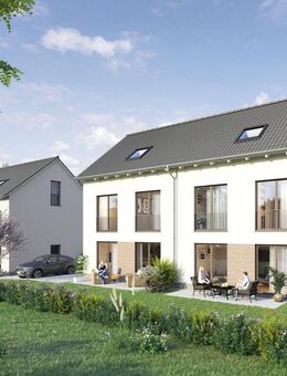 Neubau mit Keller, Garten und Luft-Wasser-Wärmepumpe - Flörsheim (Main)