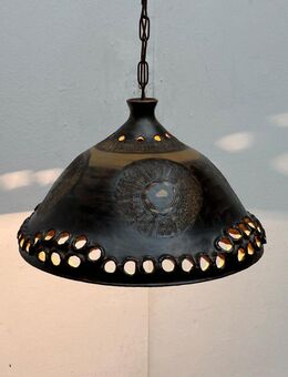 Mid Century Brutalist Danish Bjørn Studio Pottery Pendant Lamp - Hamburg Hamburg-Nord