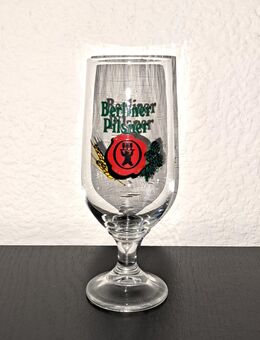 Berliner Pilsner DDR Getränkeglas - VEB Gekränkekombinat Berlin - Nürnberg