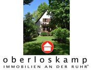 Moderne Landhaus-Villa mit mediterranem Charme auf großem Grundstück mit Garagenhaus in Essen-Kettwig - Essen