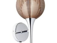 Brilliant Wandleuchte Relax, ohne Leuchtmittel, Wandllampe Schalter bronze/chrom