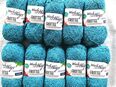 500g Frottee Garn von Wolly Hugs 100% Baumwolle türkis in 23747