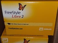 Freestyle Libre 2 Lesegerät, Blutzucker-Meßgerät, mg / dl Blutzuckerwerte + Sensor 5x für 14 Tage Diabetes NEUNEU - Unterlüß