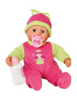 Bayer Babypuppe First Words (3-tlg), Prinzessinnen-Design