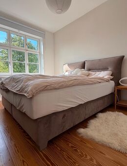 Boxspringbett beige 180x200 - Hamburg