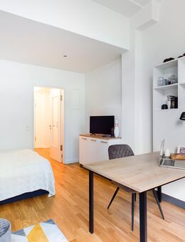 DIE ZIMMEREI | Helle + möblierte 1-Zimmer-Wohnung nahe Uni Hamburg & Isemarkt | Large Bude - Hamburg