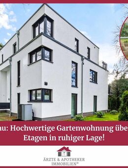 Neubau: Hochwertige Gartenwohnung über zwei Etagen in ruhiger Lage! - Hamburg