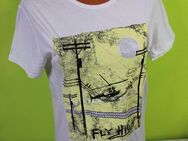 Box#64 Shirt L 42/44 passt M 38/40 kurzarm T-Shirt Damen Kurzarmshirt weiß - Mühlberg (Elbe)