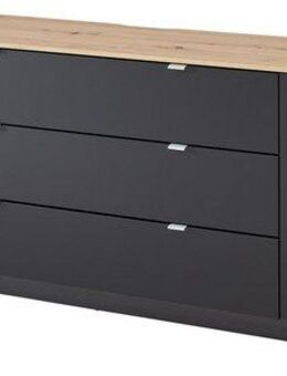 Innostyle TV-Schrank Core, TV Sideboard Stellmaß B/H/T 240x77x44 cm (1-St) TV Sideboard mit 2 Holztüren und 3 Schubkästen mit Doppelzarge