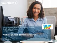 Aushilfe (m/w/d) Zentralsekretariat - Nürnberg