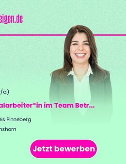 Sozialarbeiter*in im Team Betreuungsstelle - Elmshorn