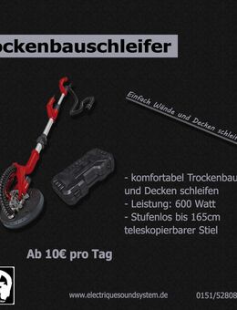 [VERMIETUNG] Einhell Trockenbauschleifer, Trockenbau, Handwerk - Magdeburg