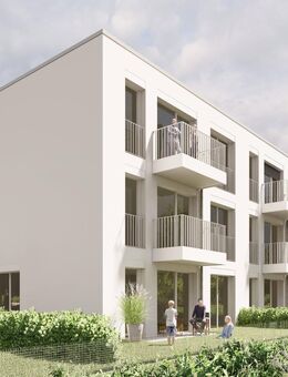 Neubauvorhaben 3 Zimmerwohnung mit Balkon inkl. Tiefgaragenstellplatz in Vöhringen provisionsfrei zu verkaufen - Vöhringen (Bayern)