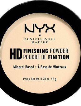 NYX Puder NYX Professional Makeup High Definition Finishing Powder, Fixierpuder, ölabsondierende Wirkung, langanhaltend, mattes Finish.