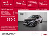 Audi Q3, Sportback S line 40 TDI qu ALCANT, Jahr 2024 - Berlin