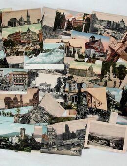 Deutschland, 57 x alte Postkarten Ansichtskarten Lot - Aachen