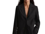 Marc O'Polo Longblazer aus Leinen-Viskose-Stretch