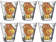 LEONARDO Kinderbecher BAMBINI, Glas, 215 ml, 6-teilig