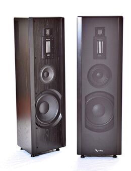 Standlautsprecher Infinity IRS Omega High End Lautsprecher in Esche schwarz - Coesfeld