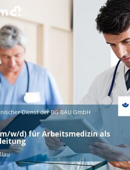 Facharzt (m/w/d) für Arbeitsmedizin als Zentrumsleitung - Dessau-Roßlau